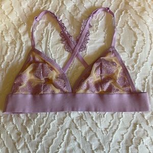 VICTORIA’s SECRET PINK Bralette Size Large NWOT